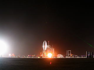 Explosion at the Launch Pad, Burning Man photo