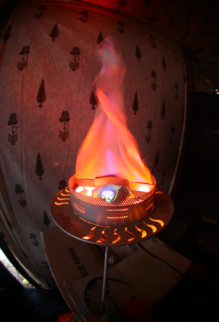Faux Flame, Burning Man photo