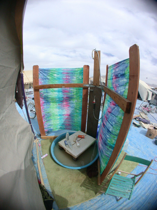 Shower, Burning Man photo