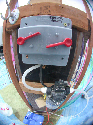 Shower Controls, Burning Man photo