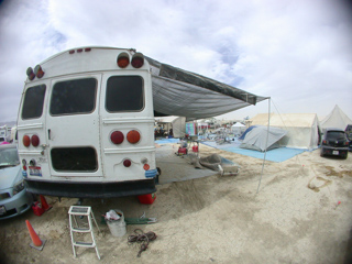 Wilbur's Bus, Burning Man photo