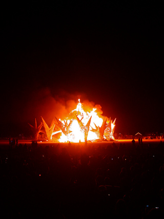 Everything on Fire, Burning Man photo
