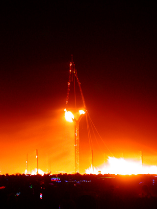 Last Legs, Burning Man photo