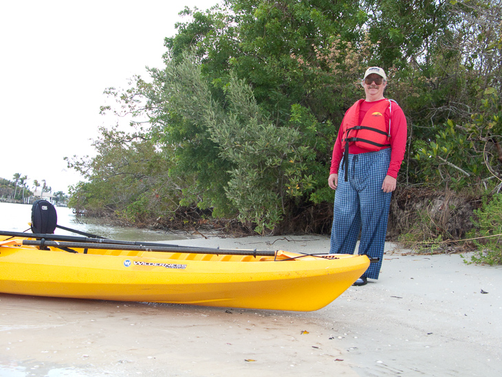 Dave in the Kayak, Marco Island photo