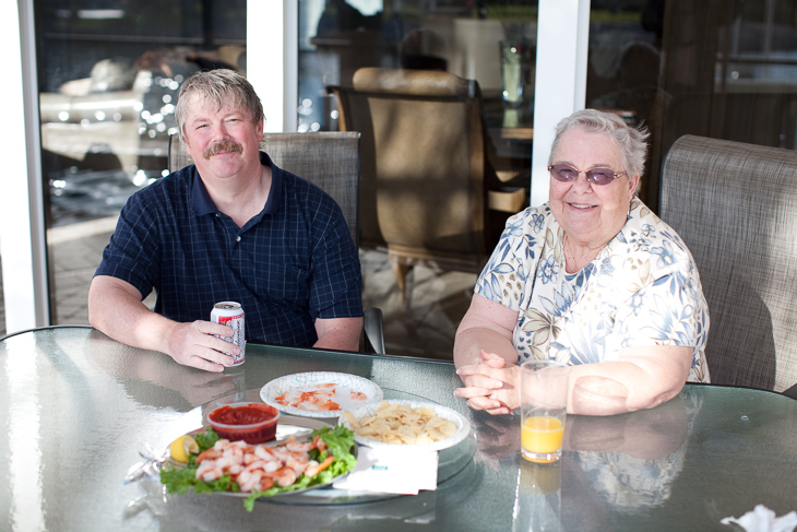 Dave and Mom, Marco Island photo