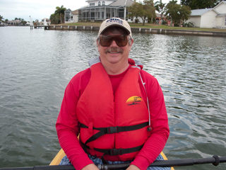 Dave in the Kayak, Marco Island photo