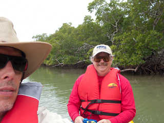 John and Dave Kayaking, Marco Island photo