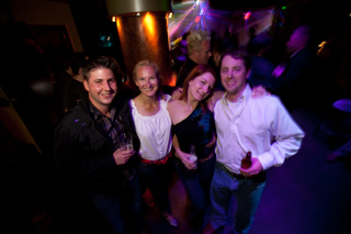 Brent, Astrid, Trish and David, Steady at Paradise Lounge photo