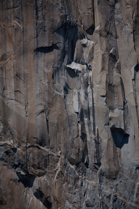 Climbers on El Capitan, Yosemite photo