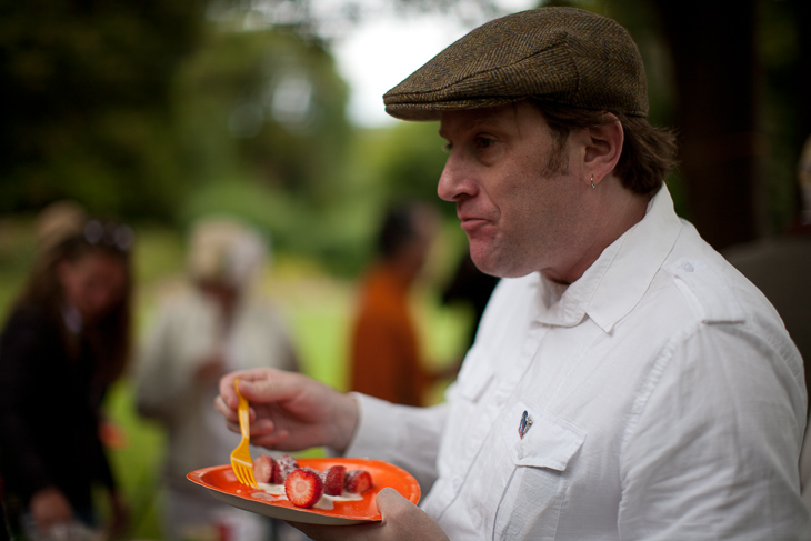 Brian Cox, Colony Party photo