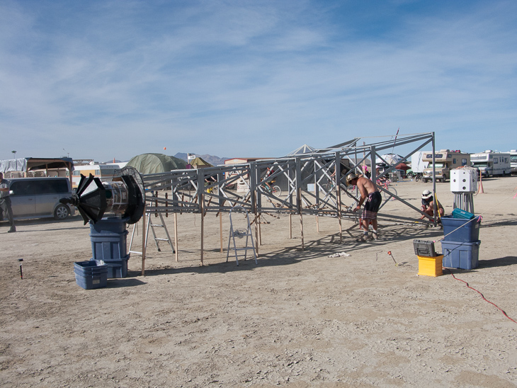 Tower of Babel, Burning Man photo