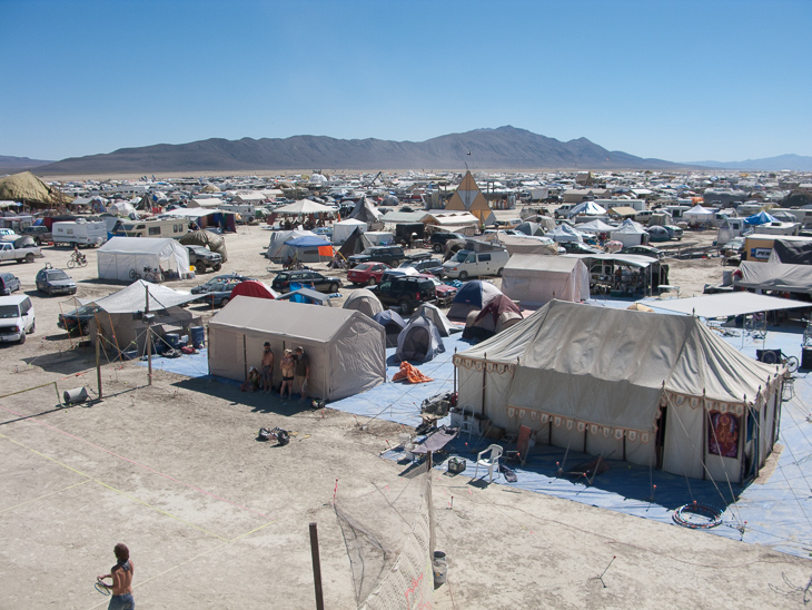 Views from the Tower of Babel, Burning Man photo