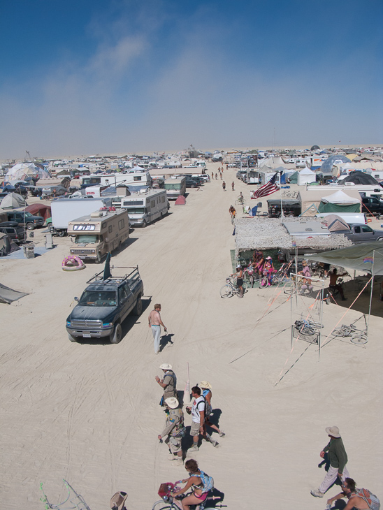 Views from the Tower of Babel, Burning Man photo