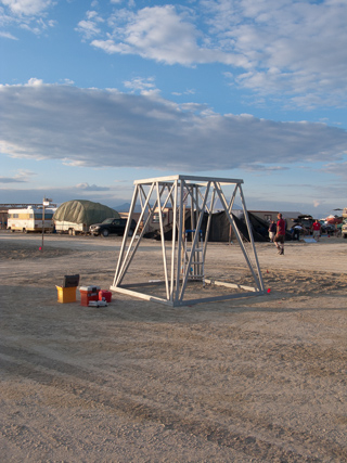 Tower Base, Burning Man photo