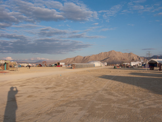 Tennis Court, Burning Man photo