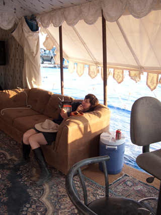 Julie Reading, Burning Man photo