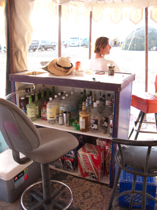 The Bar Opens, Burning Man photo