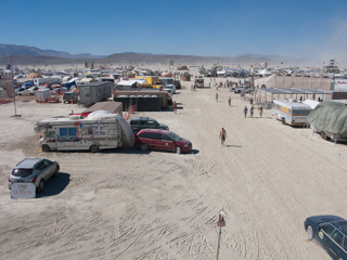 Views from the Tower of Babel, Burning Man photo