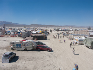 Views from the Tower of Babel, Burning Man photo