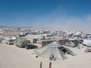 Views from the Tower of Babel, Burning Man photo