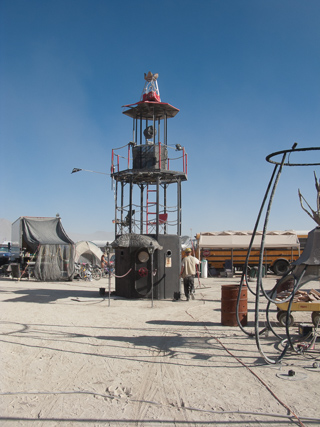 Lighthouse, Burning Man photo