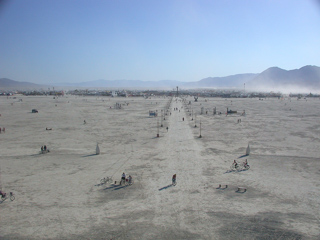 Views from the Man, Burning Man photo