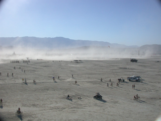 Dust Storm, Burning Man photo