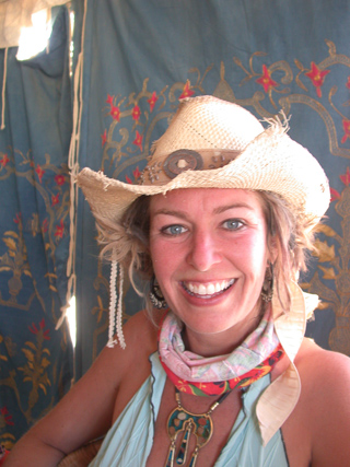 Kelly, Burning Man photo