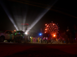 Playa Night, Burning Man photo