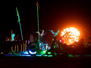 Art Bikes, Burning Man photo