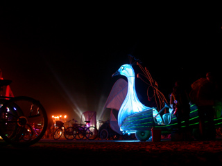 Blue Goose, Burning Man photo