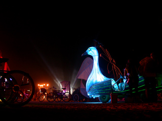 Blue Goose, Burning Man photo