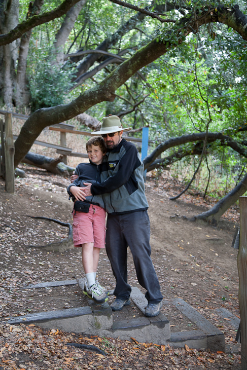 Mil and Gil on the Fault, Camping with Gil and Milo photo