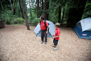 Gil and Milo, Camping with Gil and Milo photo