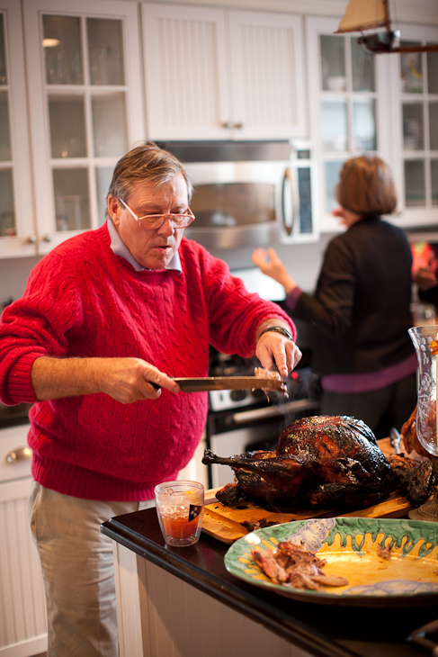 Johnny Carving the Bird, Cape Cod photo