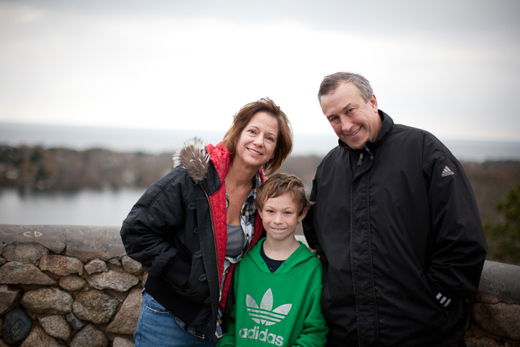 Suzanne, Sean and Buck, Cape Cod photo