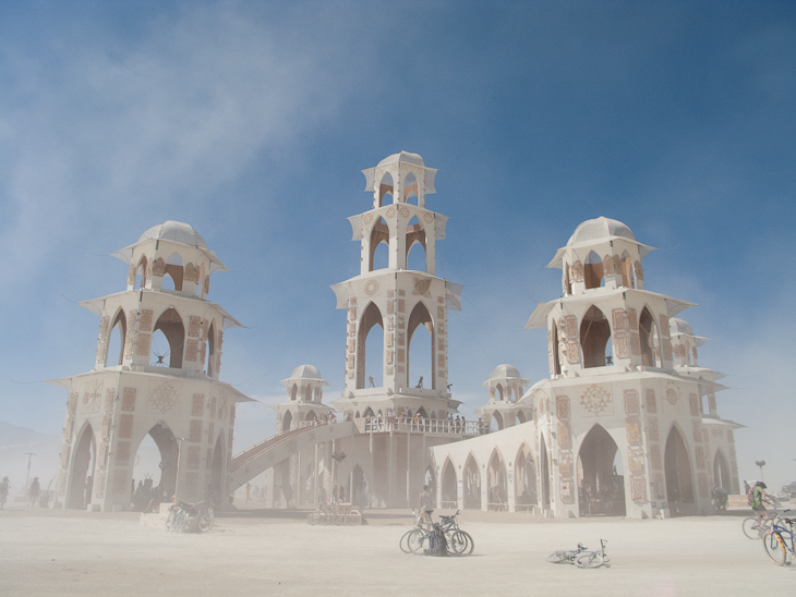 Temple, Burning Man photo