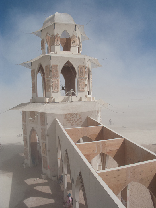 Temple, Burning Man photo