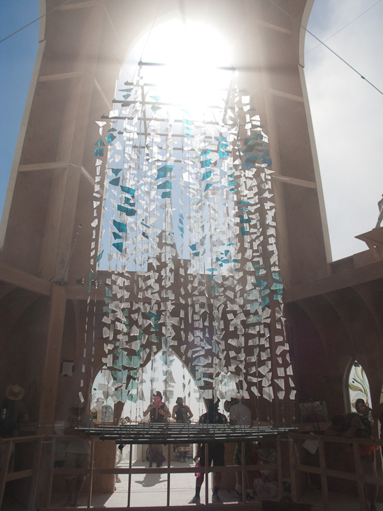 Temple, Burning Man photo