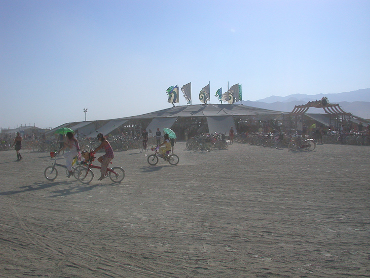 Center Camp, Burning Man photo