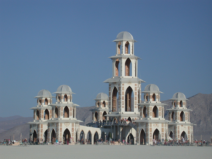 Temple, Burning Man photo