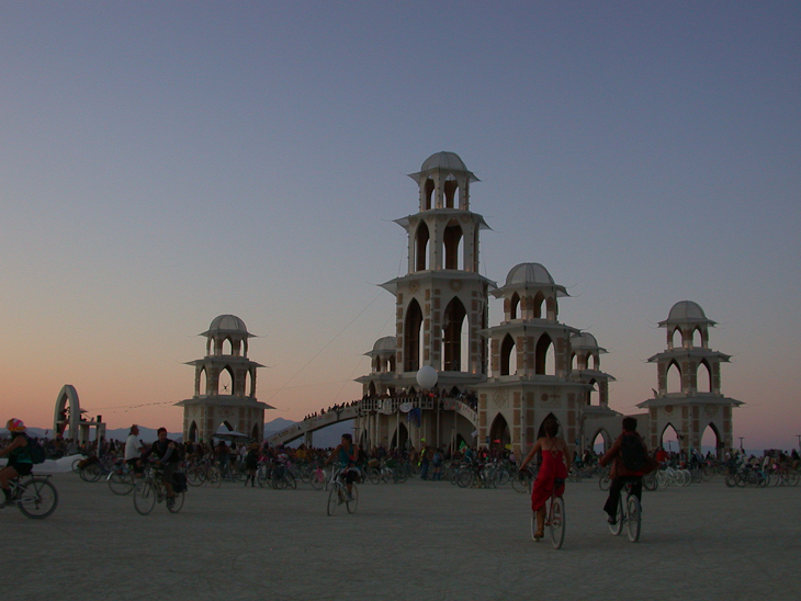 The Temple, Burning Man photo
