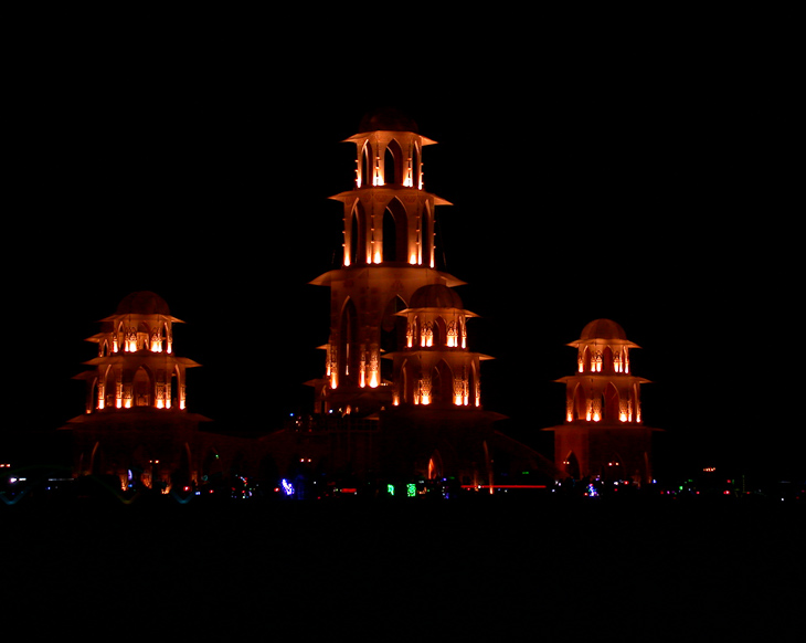 Temple, Burning Man photo