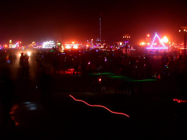 Art Cars at the Burn, Burning Man photo