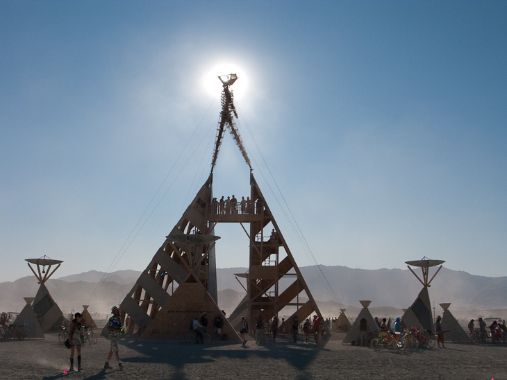 The Man, Burning Man photo