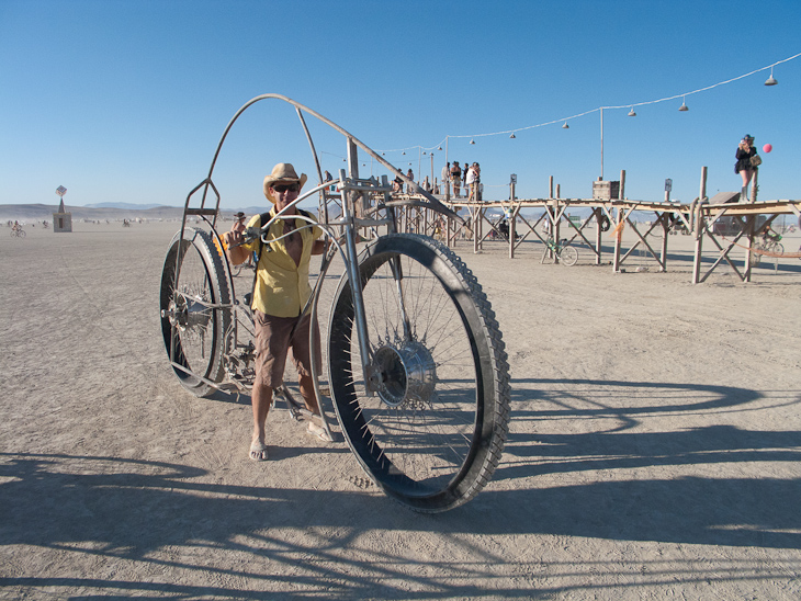 Big Wheels, Burning Man photo