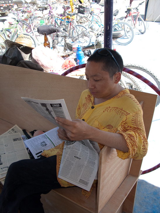 Lobsang, Burning Man photo