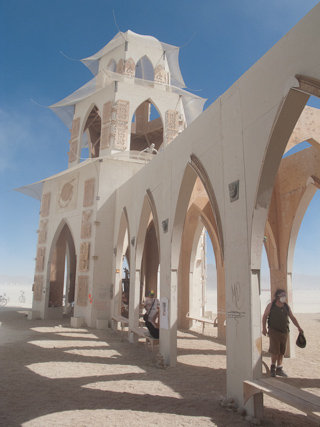 Temple, Burning Man photo