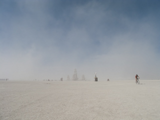 Dust Storm, Burning Man photo