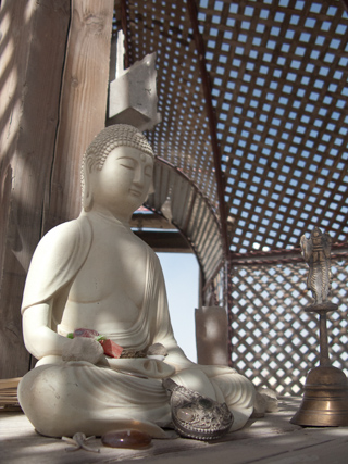 Buddha, Burning Man photo